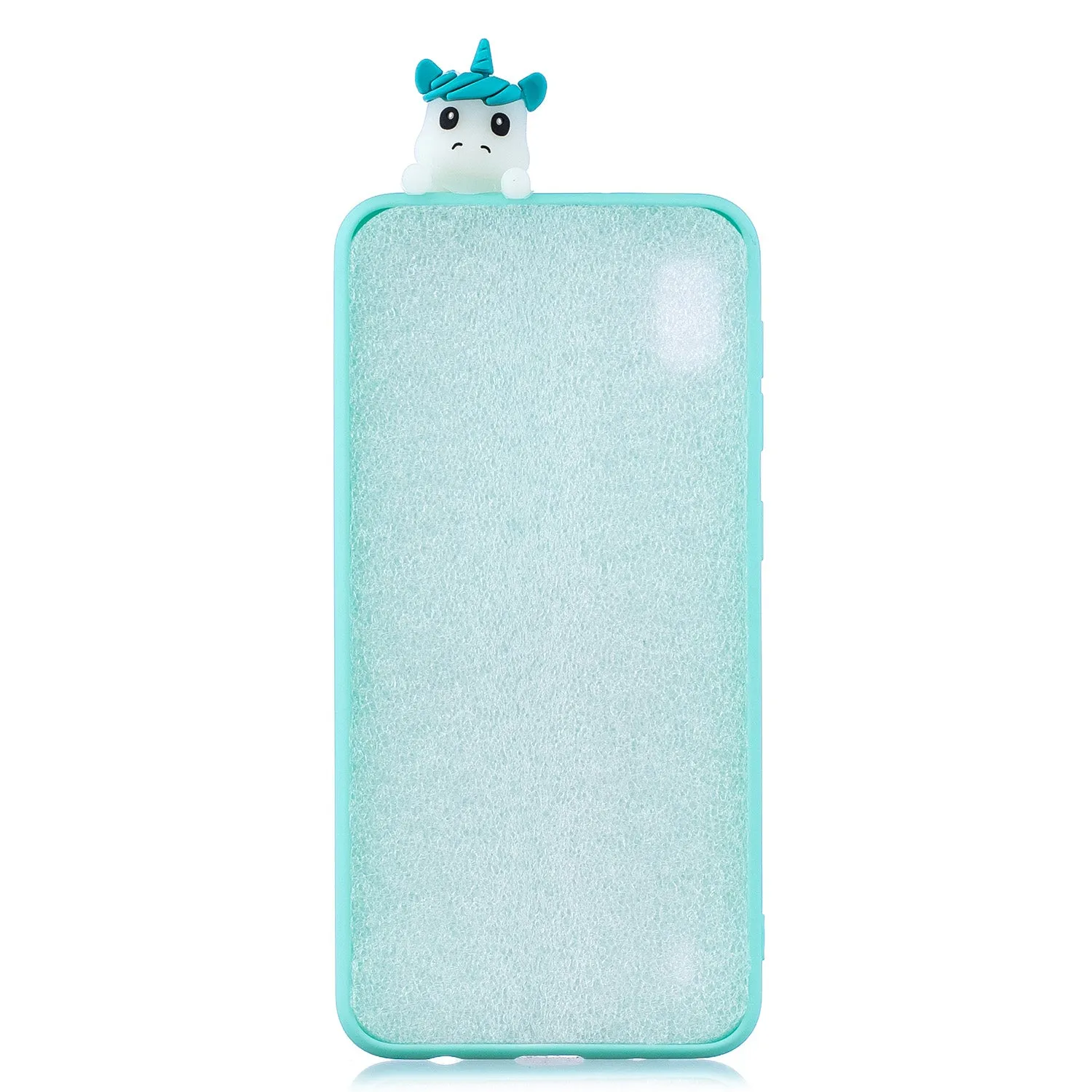 For Samsung A01 Soft TPU Case Back Cover 3D Cartoon Painting Mobile Phone Shell Love Unicorn