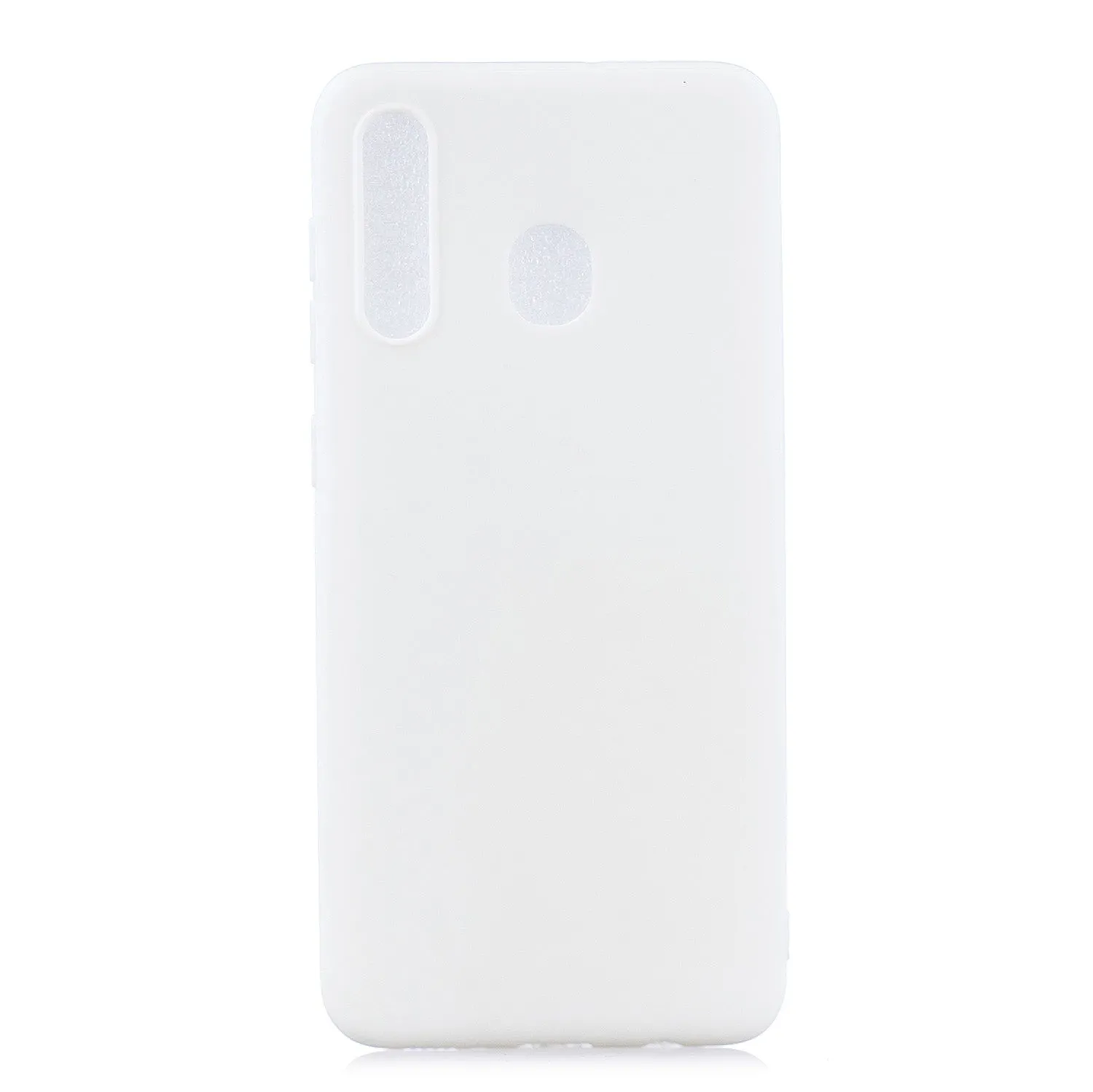 For Samsung A30 Lovely Candy Color Matte TPU Anti-scratch Non-slip Protective Cover Back Case red