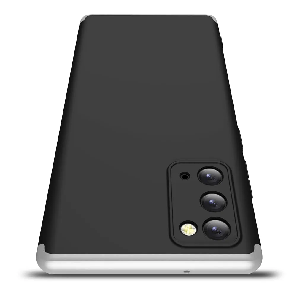 For Samsung Note 20/Note 20 Ultra/M31S Mobile Phone Cover 360 Degree Full Protection Phone Case black