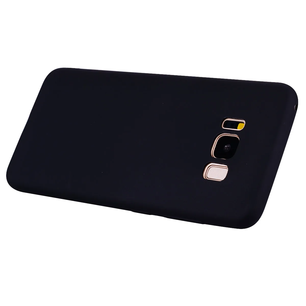 for Samsung S8 Lovely Candy Color Matte TPU Anti-scratch Non-slip Protective Cover Back Case white