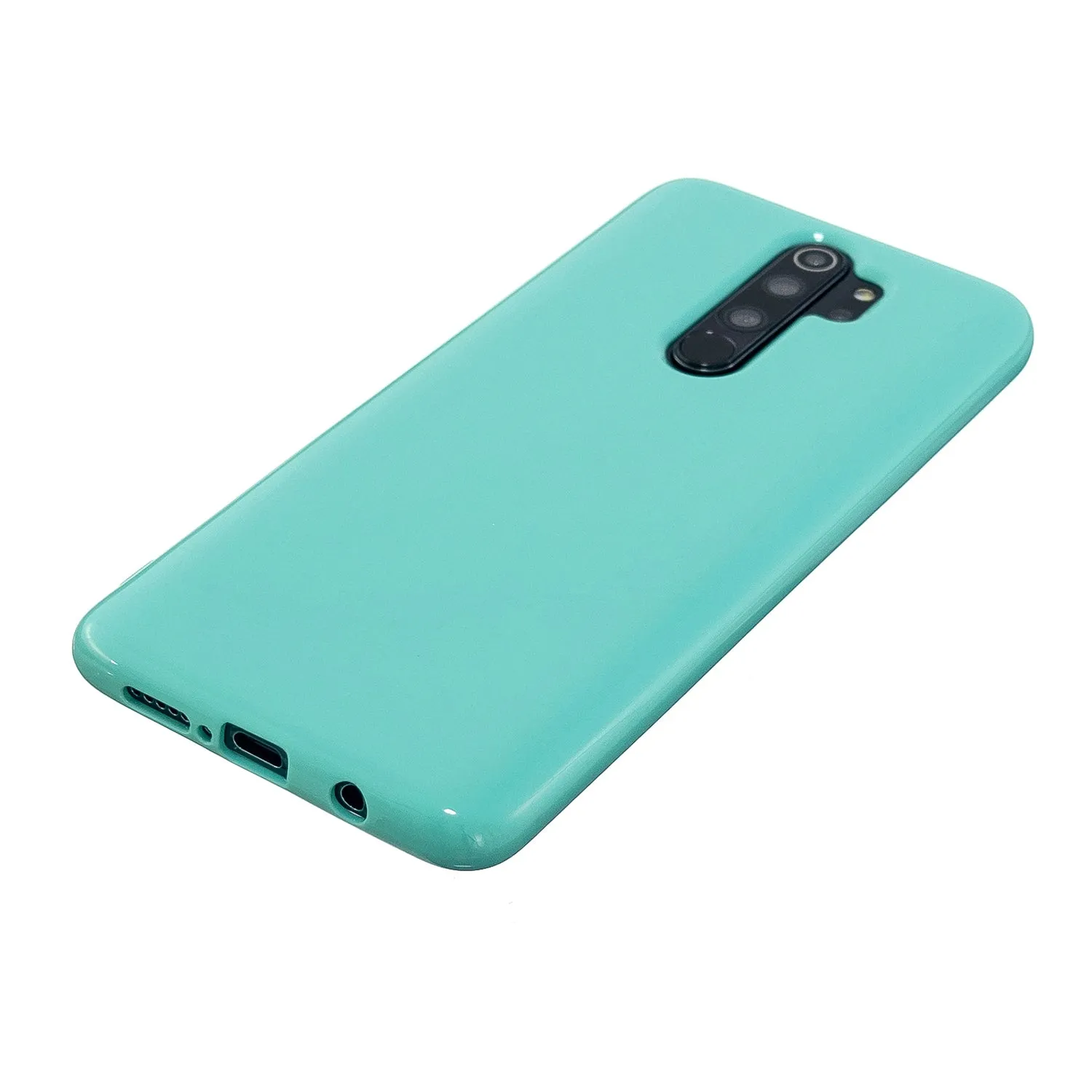 for VIVO Reno Ace/X2 PRO/ A9 2020/A5 2020 Thicken 2.0mm TPU Back Cover Cellphone Case Shell Light blue