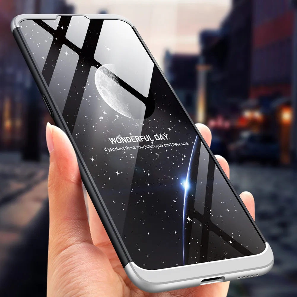 For VIVO V15pro Ultra Slim PC Back Cover Non-slip Shockproof 360 Degree Full Protective Case blue