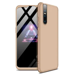 For VIVO V15pro Ultra Slim PC Back Cover Non-slip Shockproof 360 Degree Full Protective Case gold