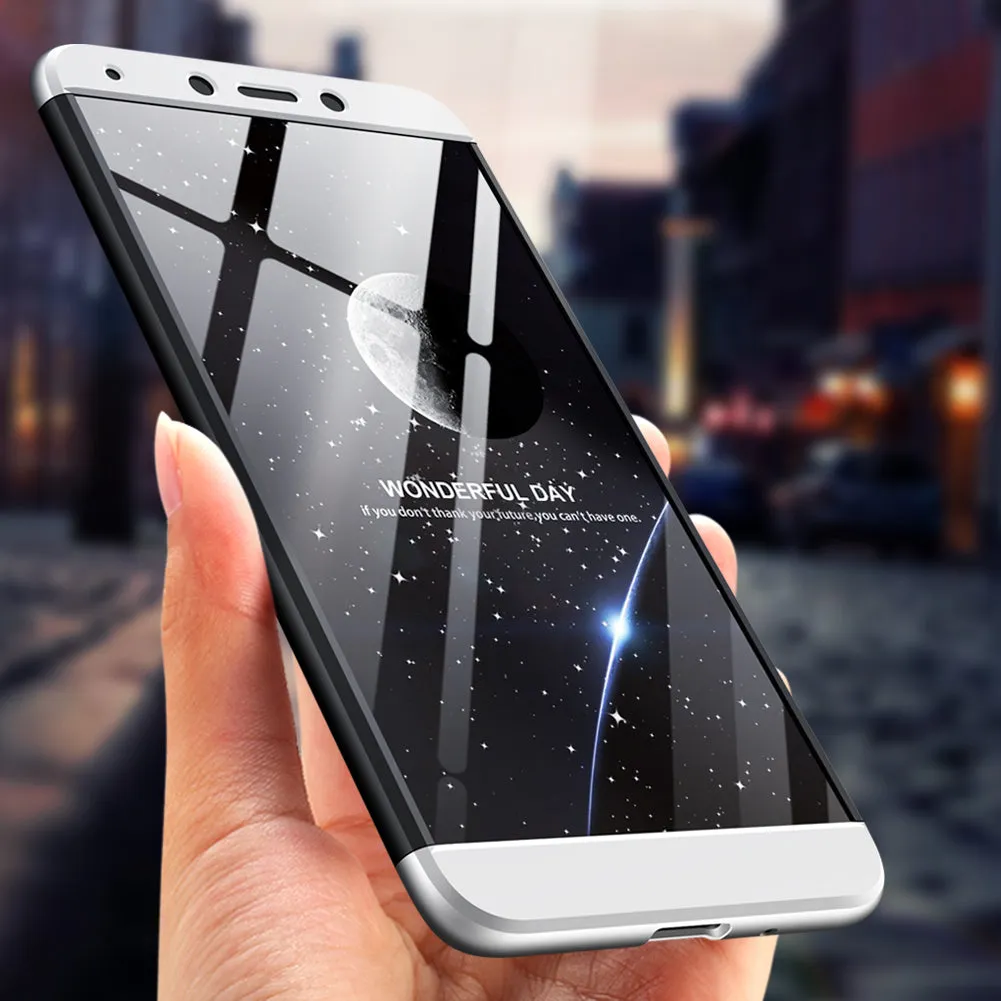 For XIAOMI Redmi 6A Ultra Slim PC Back Cover Non-slip Shockproof 360 Degree Full Protective Case  gold_XIAOMI Redmi 6A