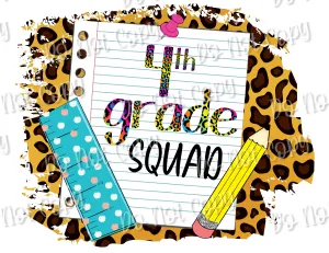 Fourth Grade Squad Sub