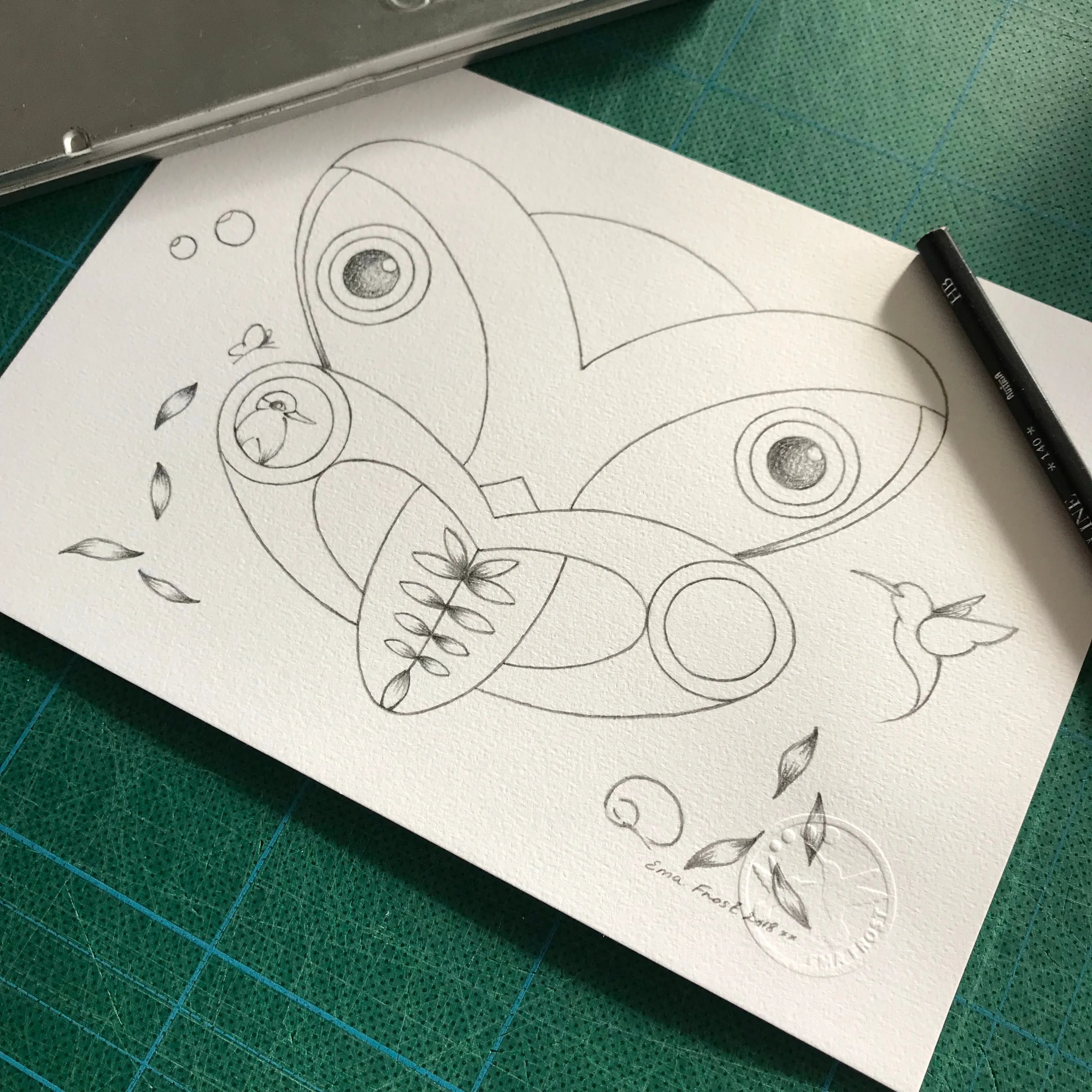 Frost Sketch Project #2 - Tikina