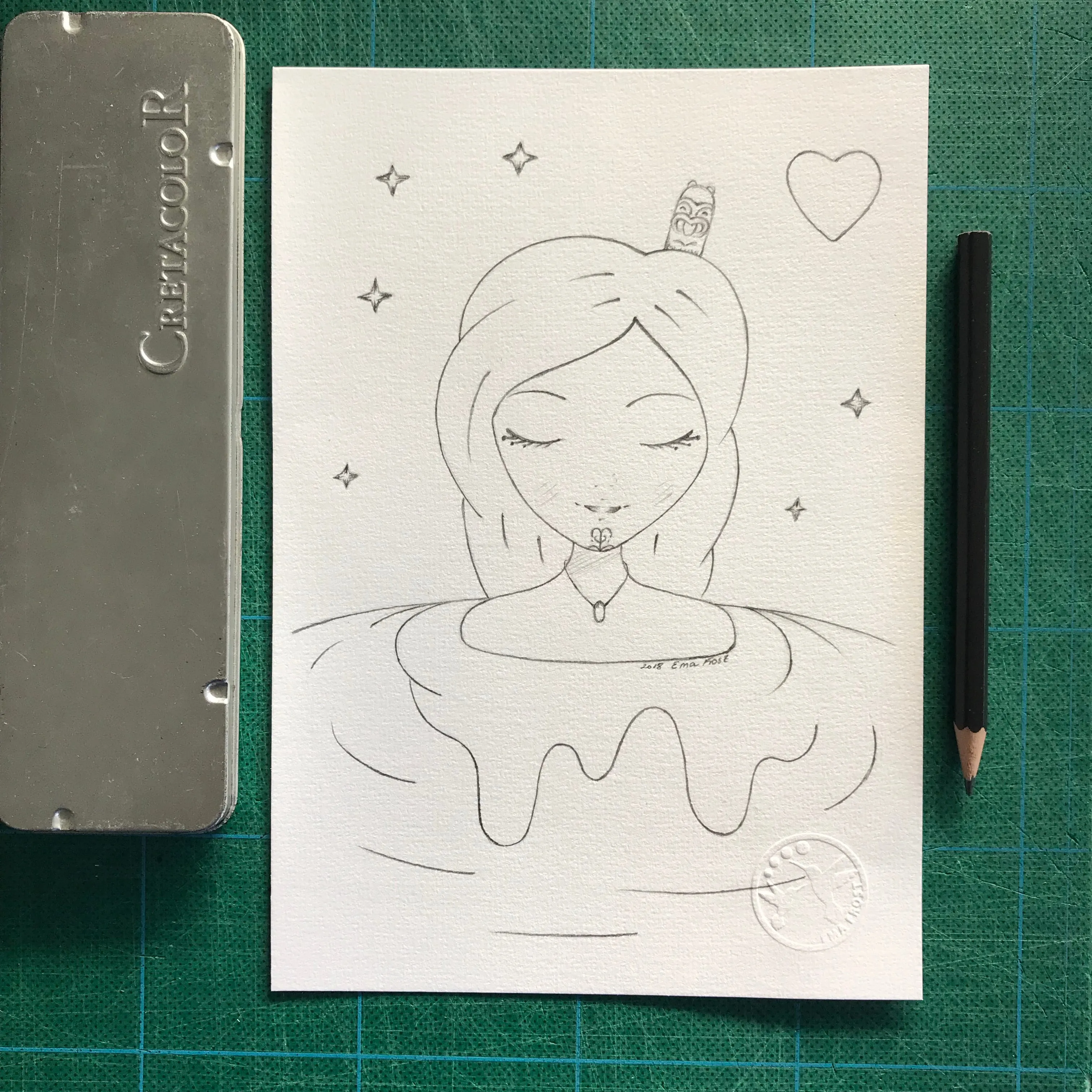 Frost Sketch Project #4 - Dreamy