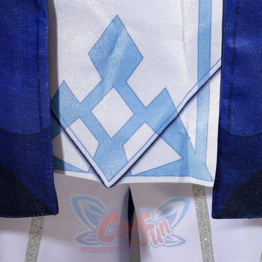 Genshin Impact Knights of Favonius Mika Cosplay Costume C07528 A