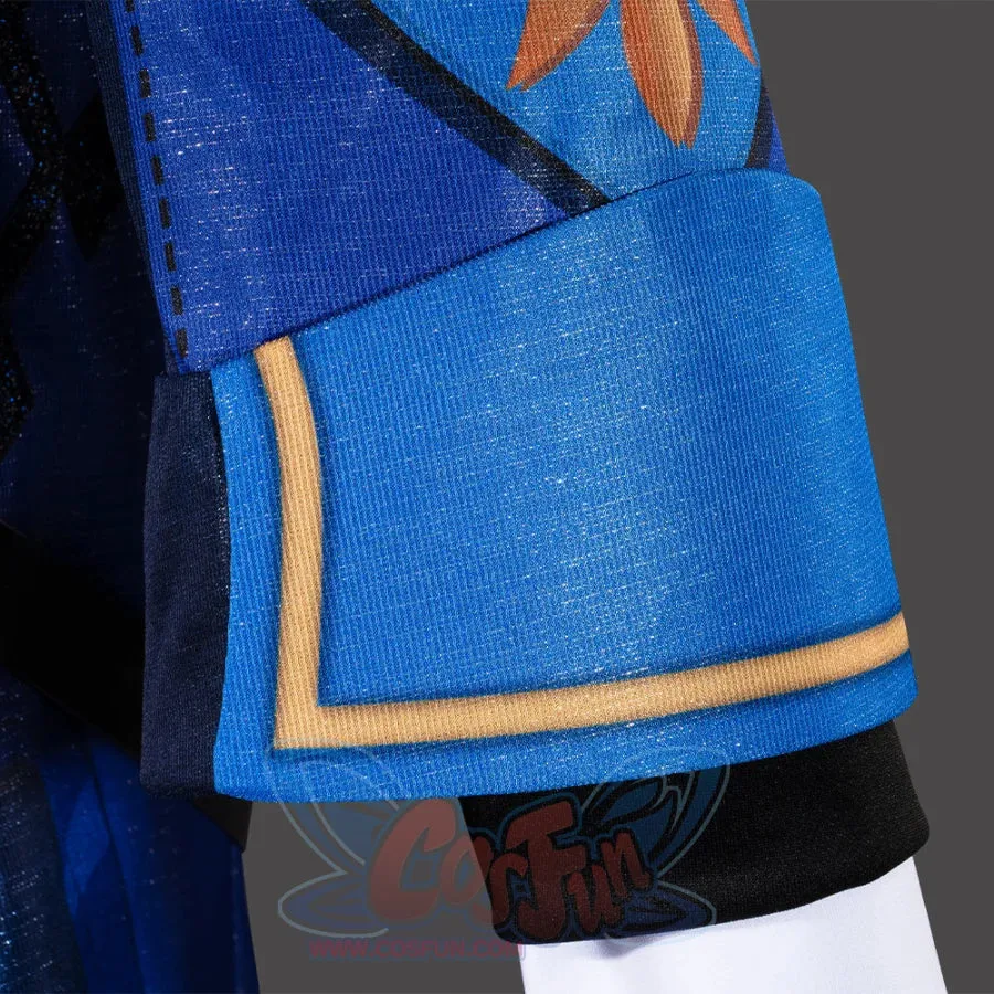 Genshin Impact Knights of Favonius Mika Cosplay Costume C07528 A