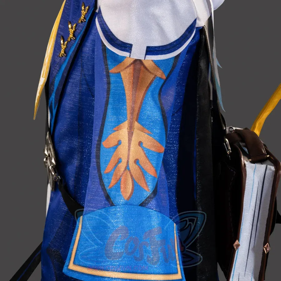 Genshin Impact Knights of Favonius Mika Cosplay Costume C07528 A