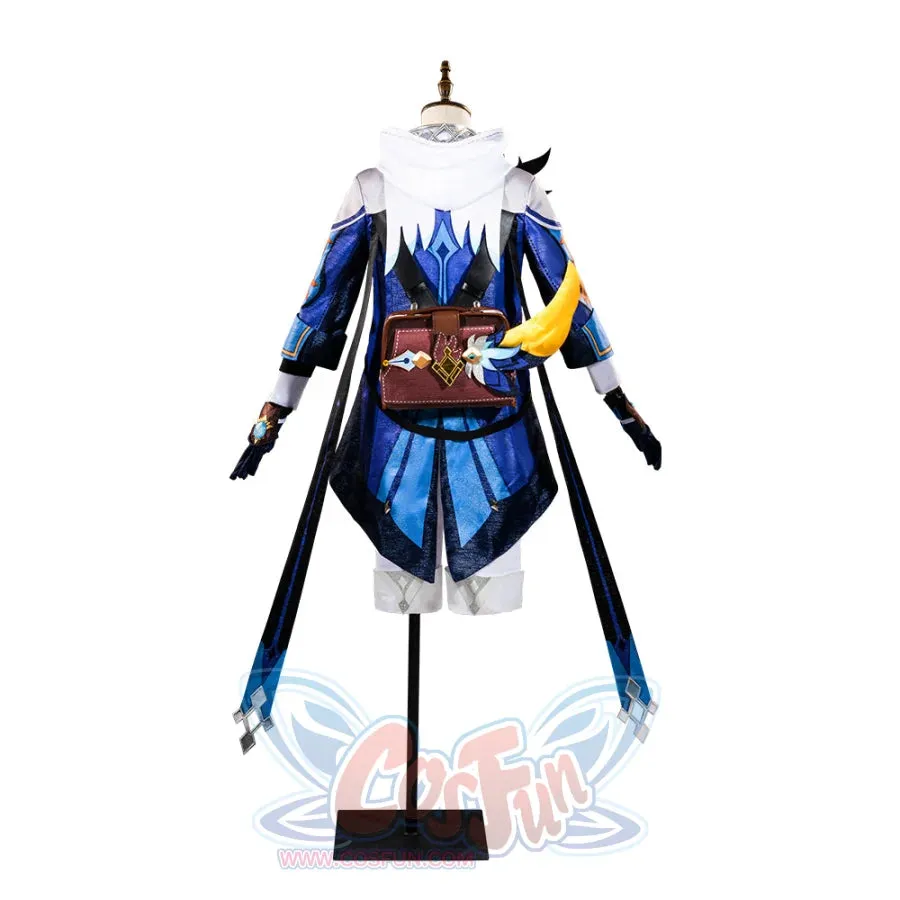 Genshin Impact Knights of Favonius Mika Cosplay Costume C07528 A