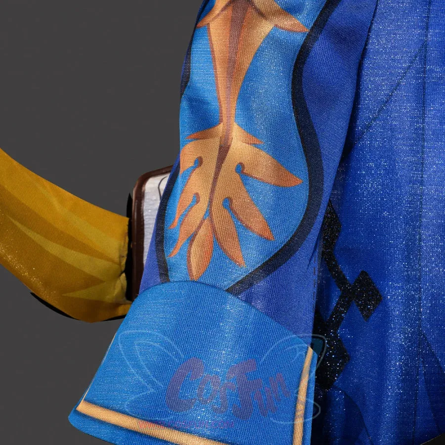 Genshin Impact Knights of Favonius Mika Cosplay Costume C07528 A