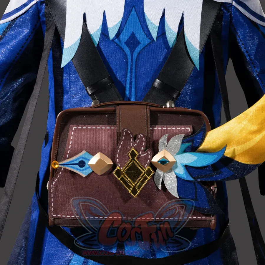 Genshin Impact Knights of Favonius Mika Cosplay Costume C07528 A
