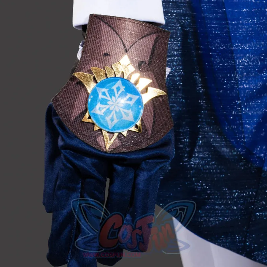 Genshin Impact Knights of Favonius Mika Cosplay Costume C07528 A