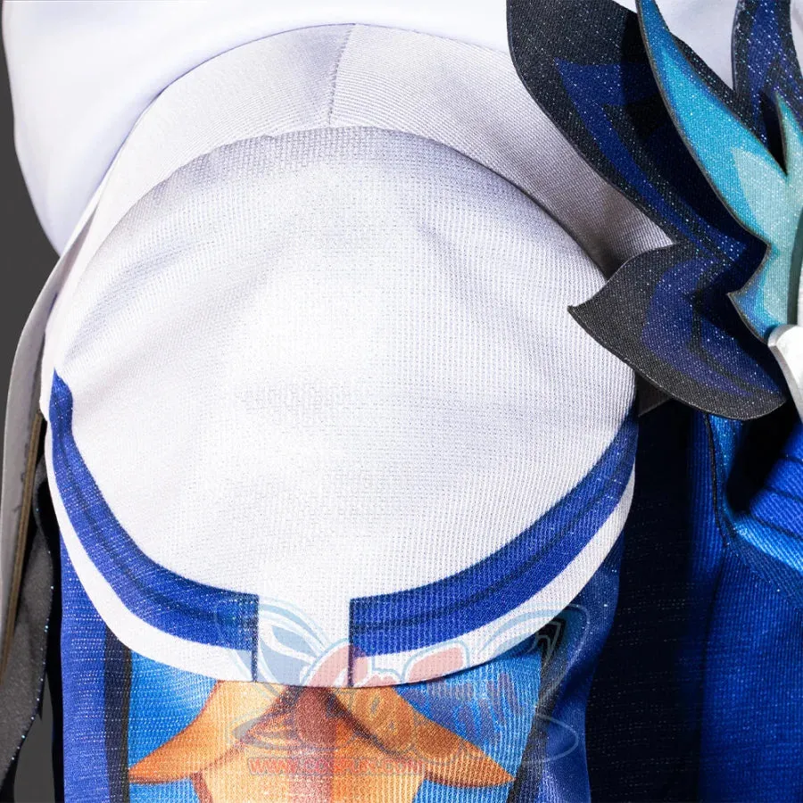 Genshin Impact Knights of Favonius Mika Cosplay Costume C07528 A