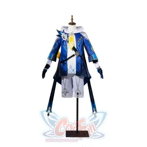 Genshin Impact Knights of Favonius Mika Cosplay Costume C07528 A