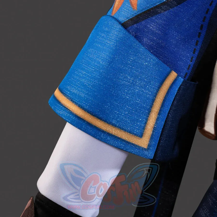 Genshin Impact Knights of Favonius Mika Cosplay Costume C07528 A