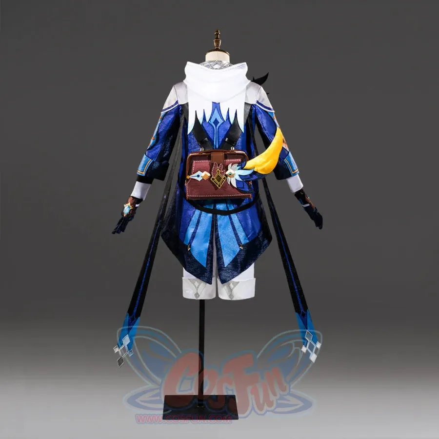 Genshin Impact Knights of Favonius Mika Cosplay Costume C07528 A