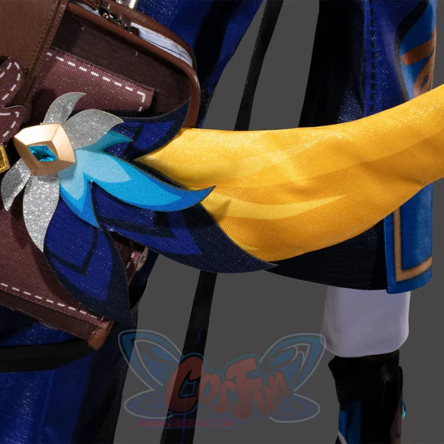 Genshin Impact Knights of Favonius Mika Cosplay Costume C07528 A