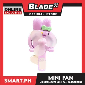 Gifts Manual Mini Fan (Assorted Designs and Colors)