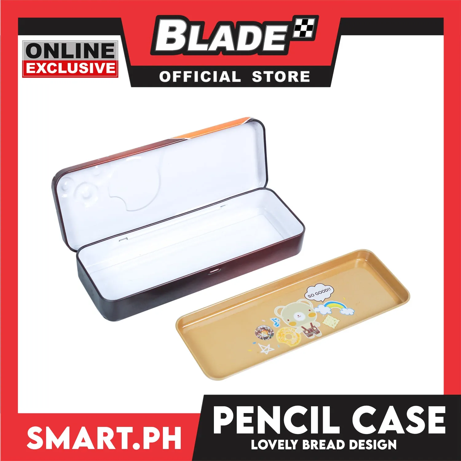 Gifts Pencil Case Stainless 20cm 18476 (Assorted Designs and Colors)