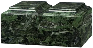 Green Ascota Companion Tuscany Cultured Marble Urn