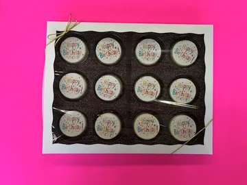 Happy Birthday Chocolate Covered Oreo Gift Box