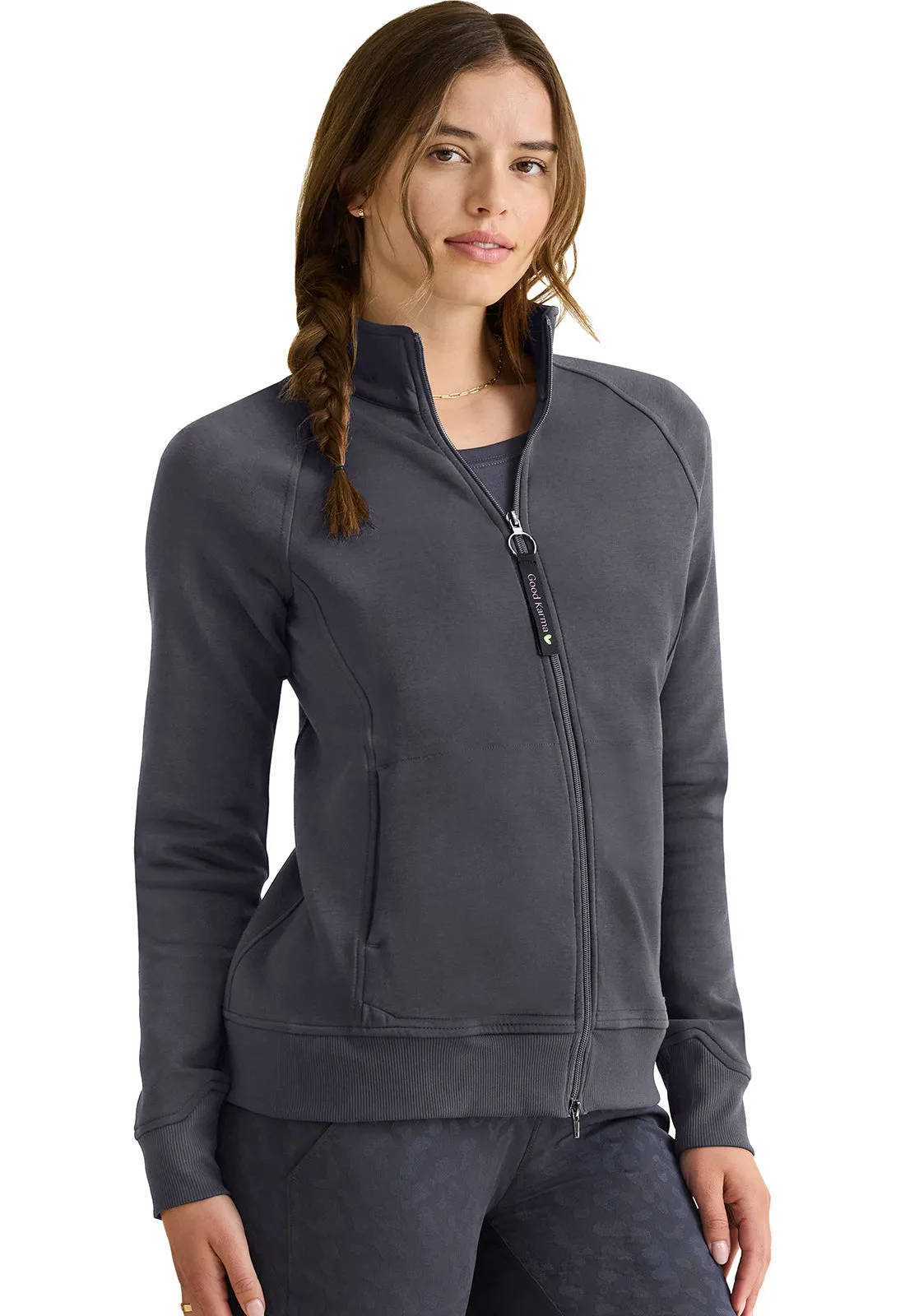 Healing Hands Karma Jacket Pewter