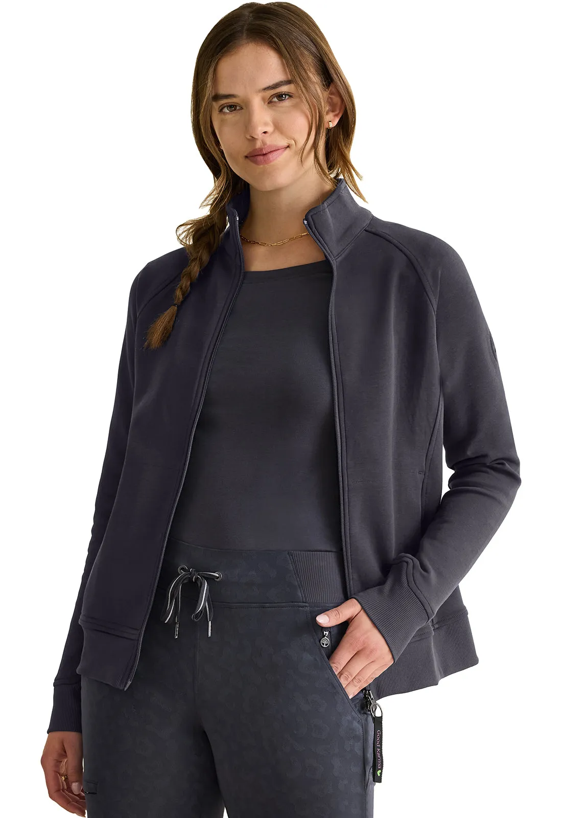 Healing Hands Karma Jacket Pewter