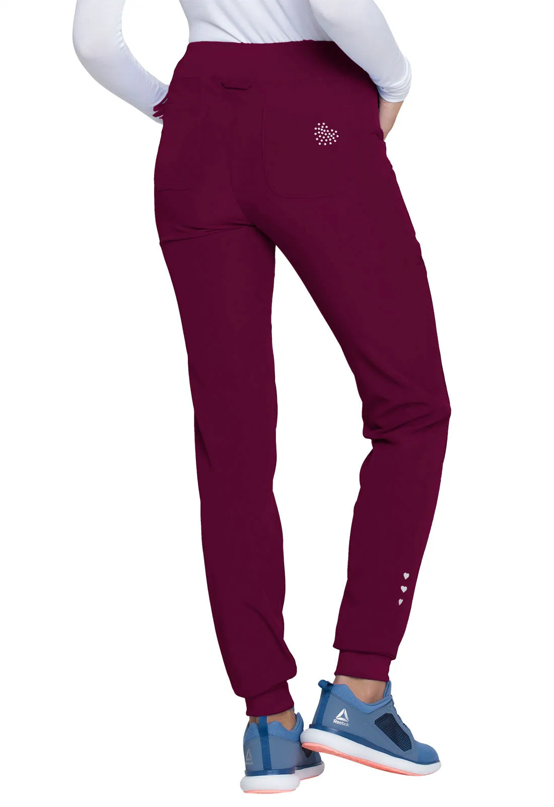 HeartSoul Break on Through HS030 Drawstring Jogger Wine