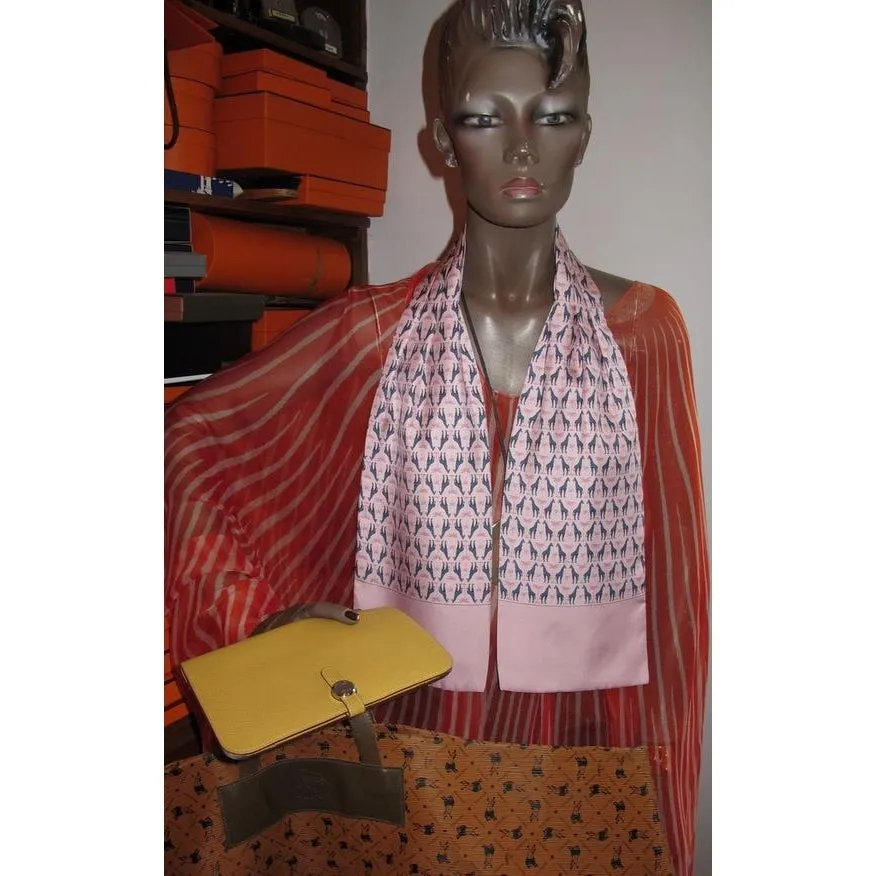 Hermes 2008 Curry Dogon @ Zip Pouch Wallet GM Box!