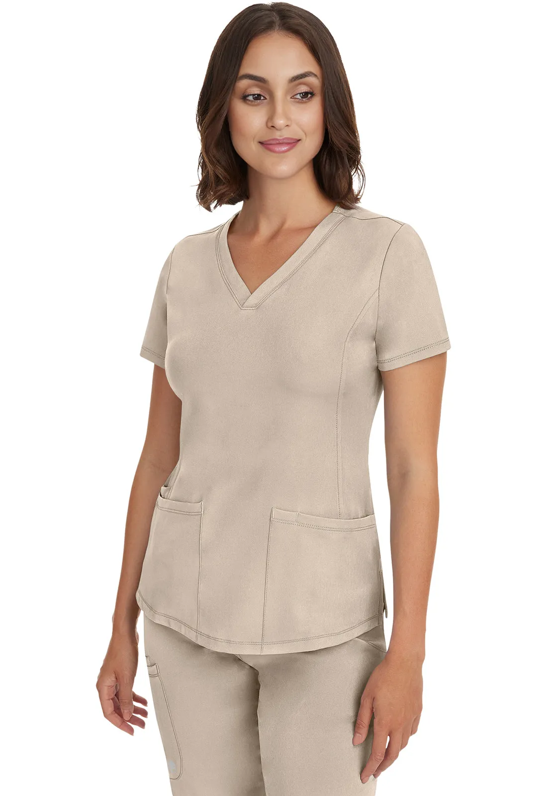 HH Works 2500 Monica Top Khaki