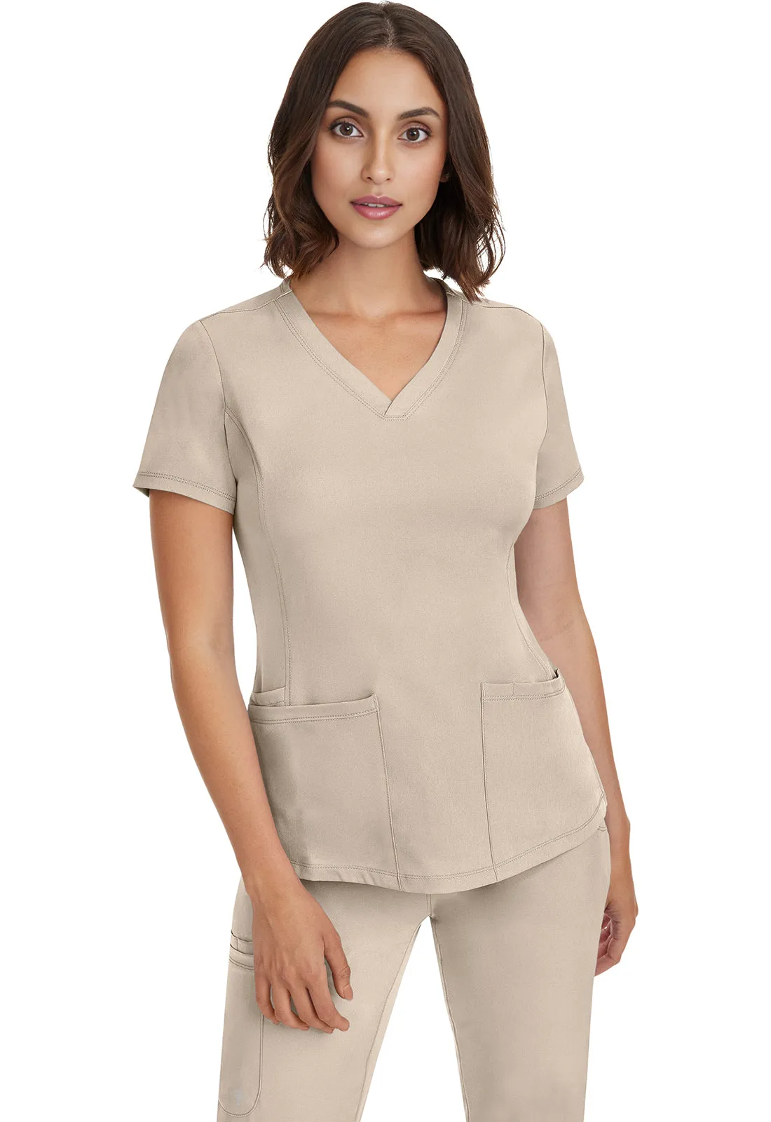 HH Works 2500 Monica Top Khaki