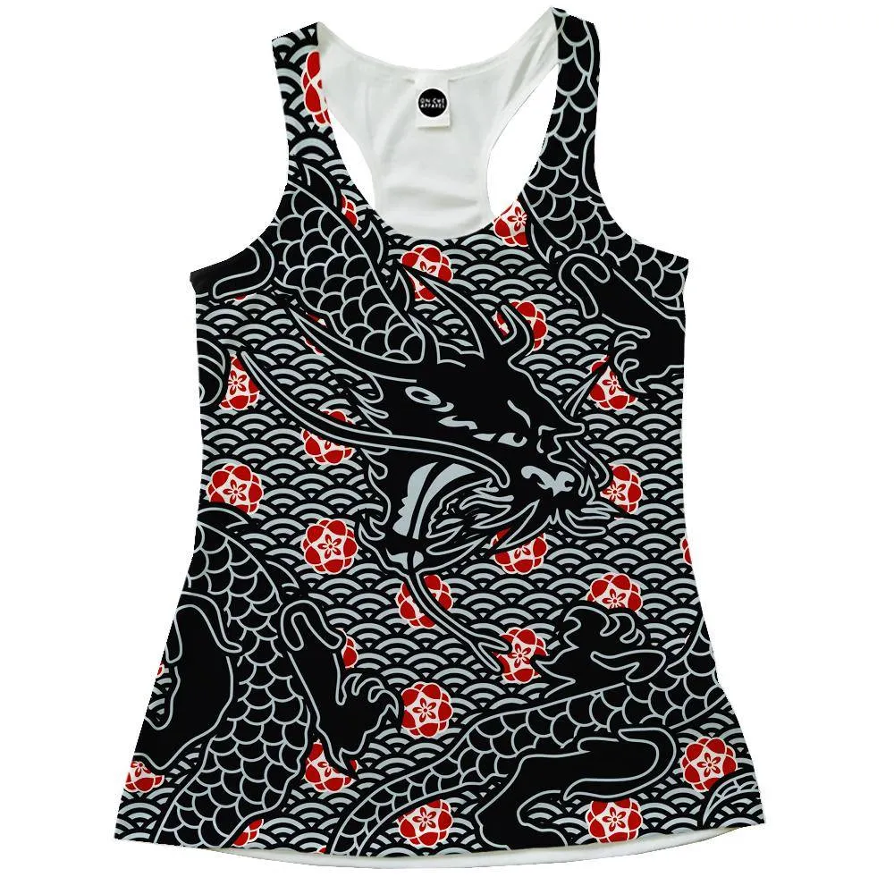 Hidden Dragon Racerback