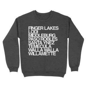 Hidden Gems - Wine Region Sweatshirt