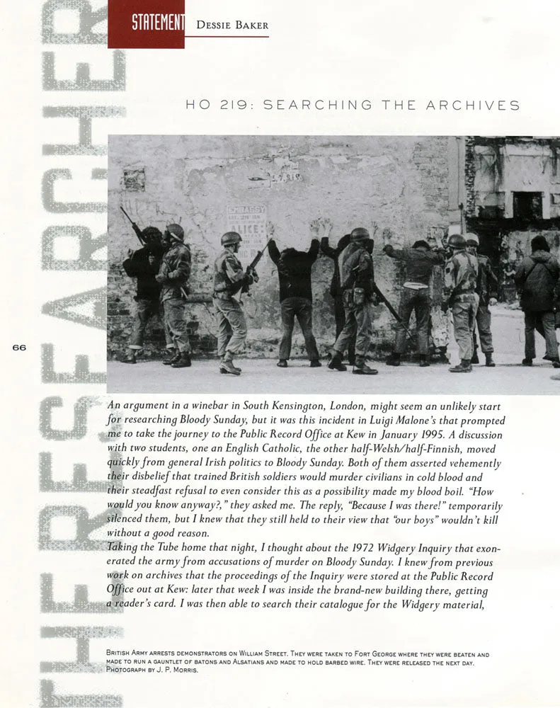 Hidden Truths: Bloody Sunday 1972