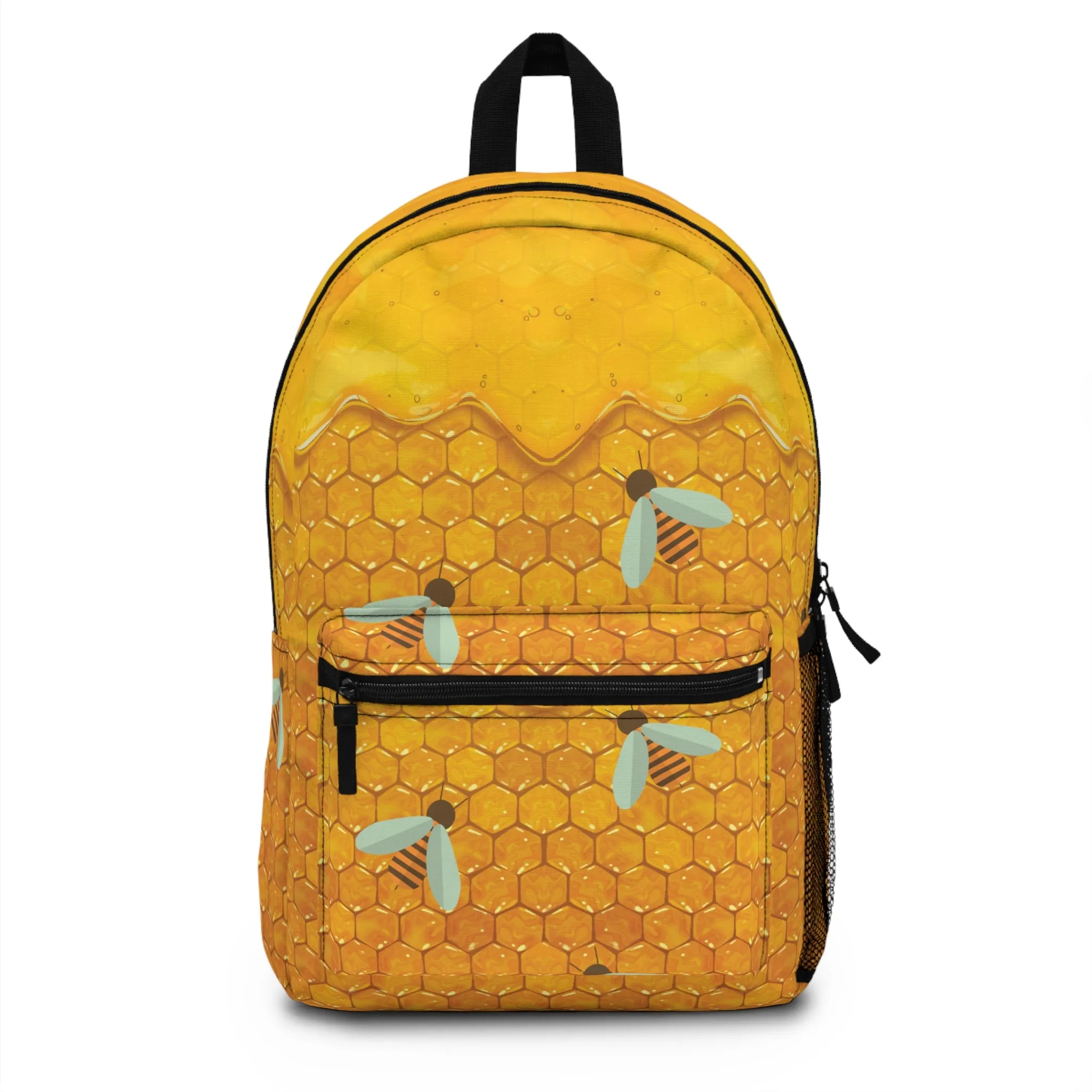 HoneyPlusCo Merch | Honey Bee Backpack Style 1