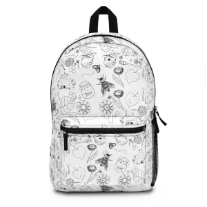 HoneyPlusCo Merch | Honey Bee Backpack Style 2