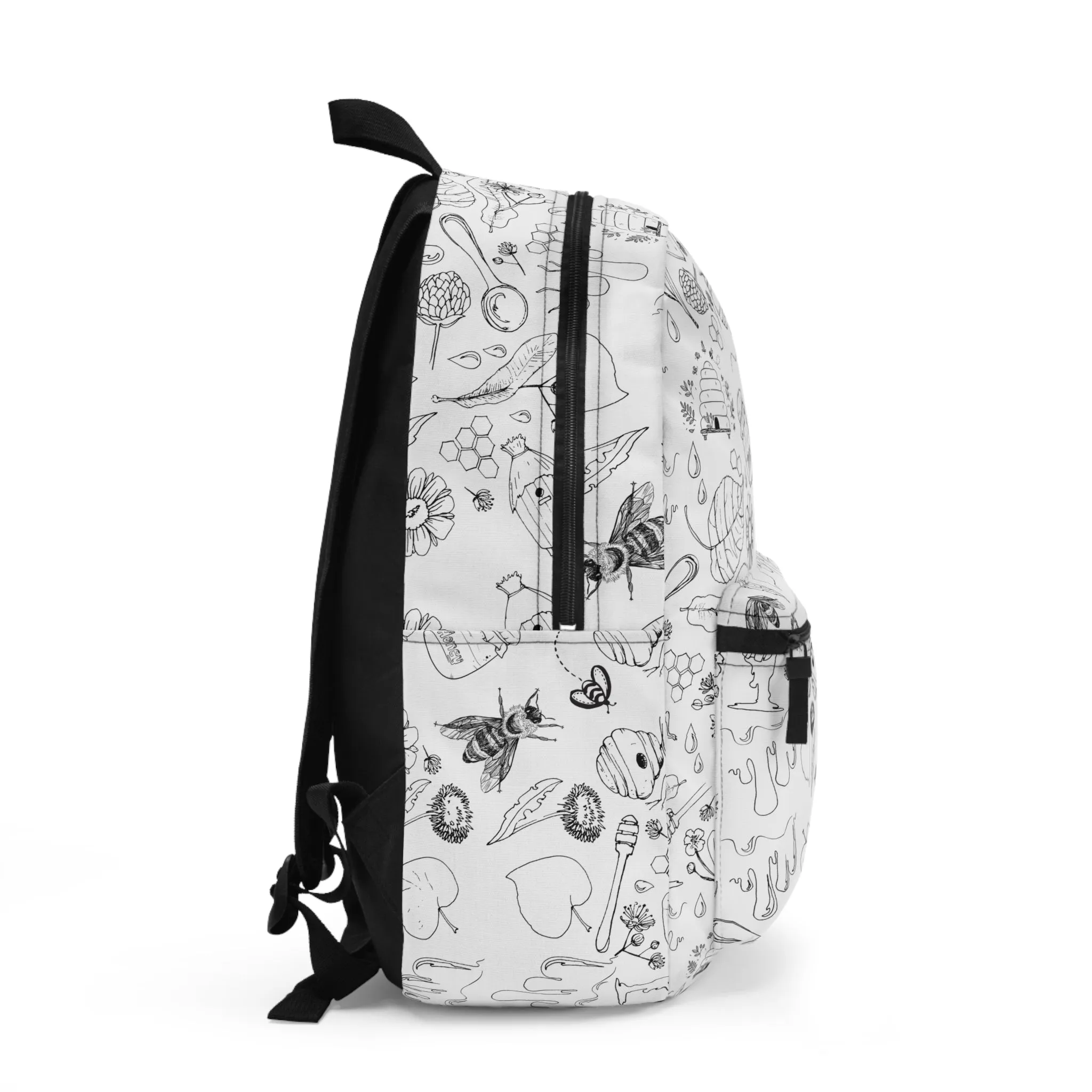 HoneyPlusCo Merch | Honey Bee Backpack Style 2