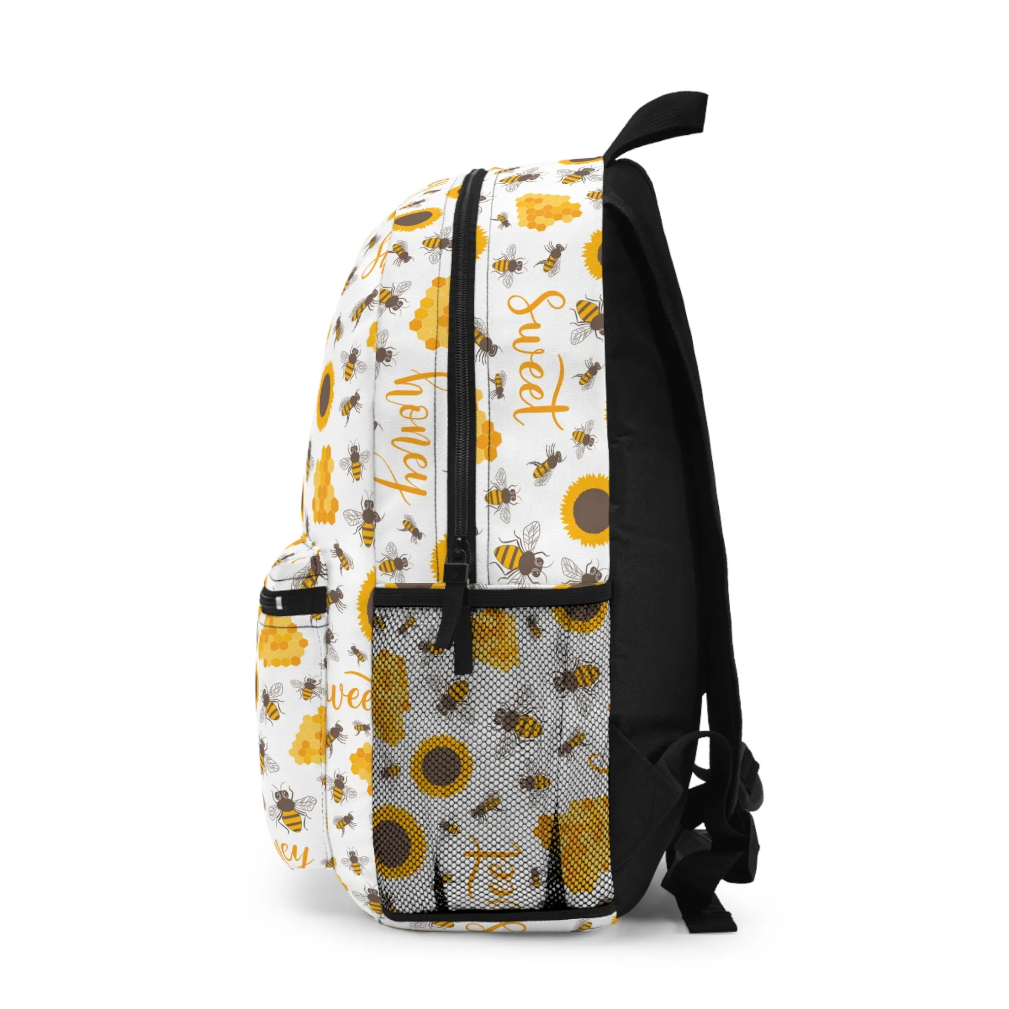 HoneyPlusCo Merch | Honey Bee Backpack Style 4