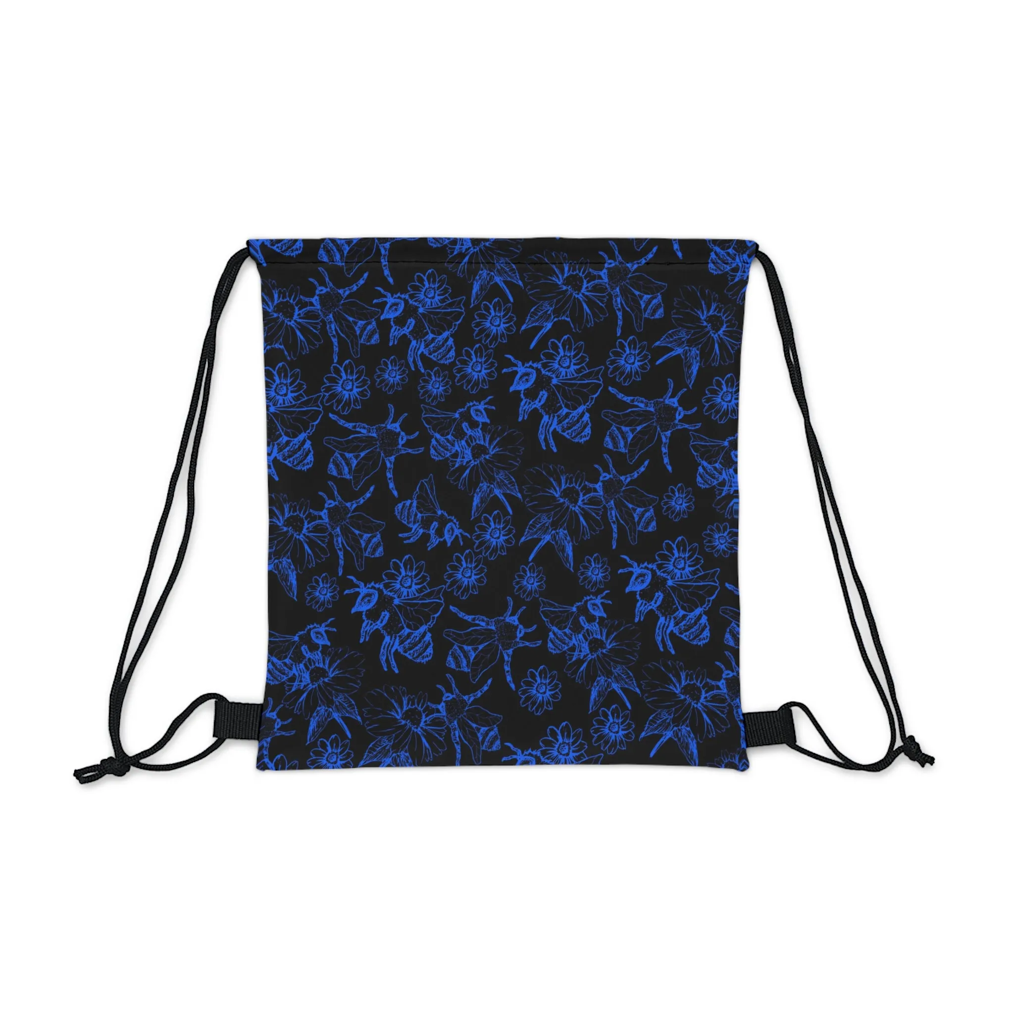 HoneyPlusCo Merch | Honey Bee Drawstring Backpack Style 3