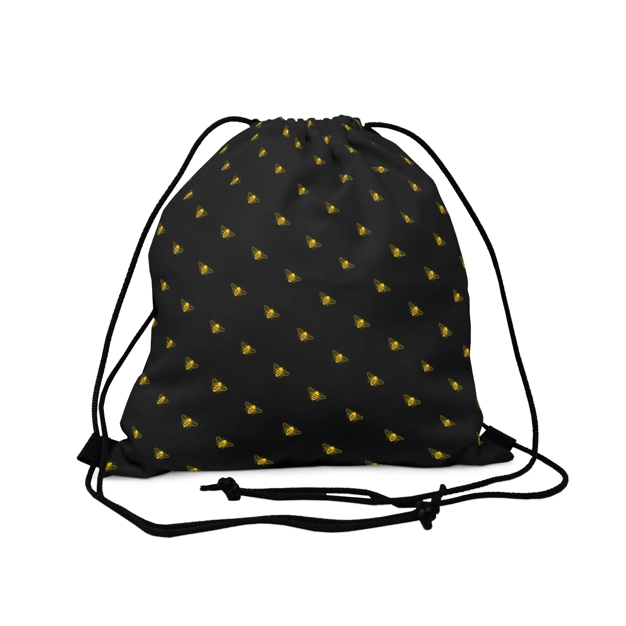 HoneyPlusCo Merch | Honey Bee Drawstring Backpack Style 7