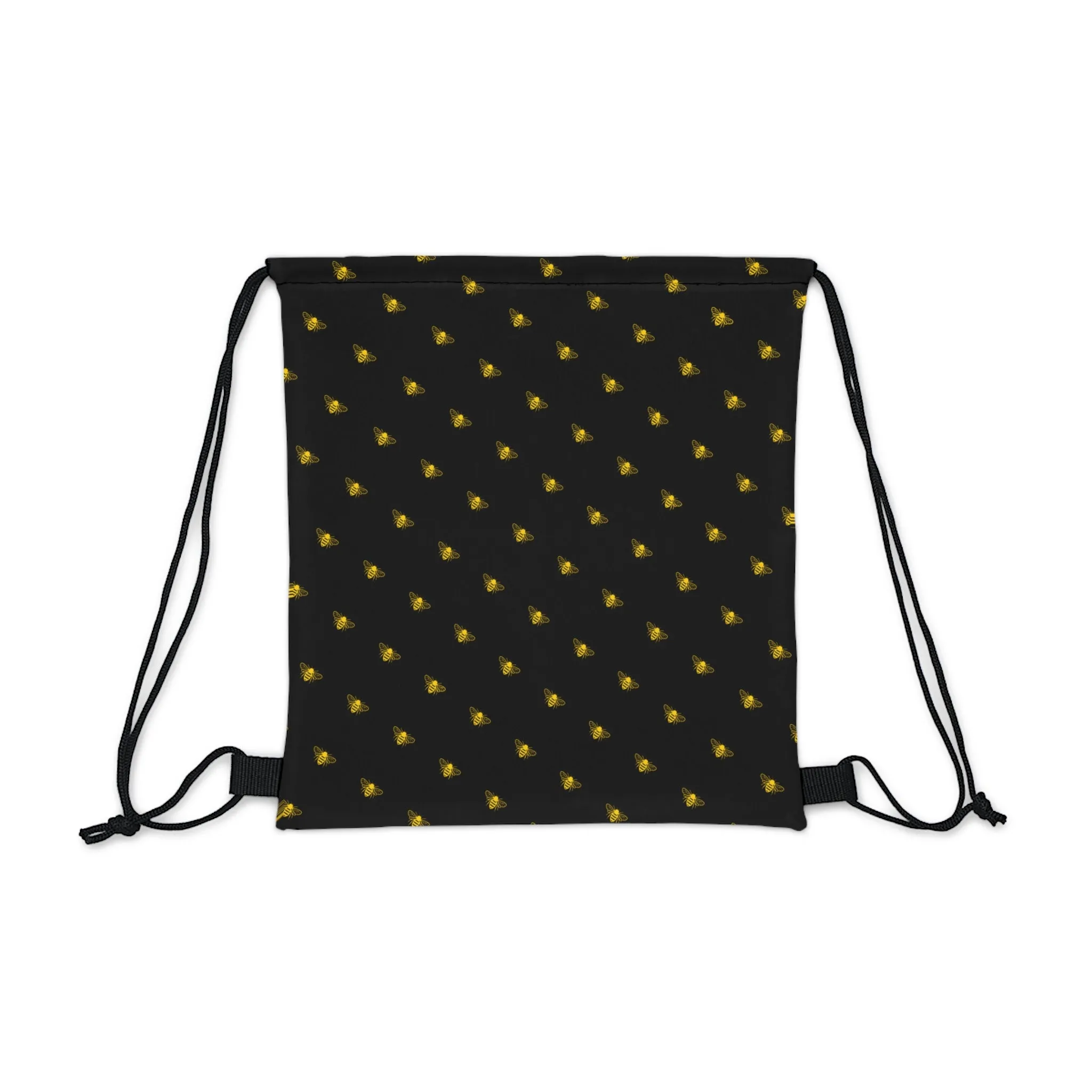 HoneyPlusCo Merch | Honey Bee Drawstring Backpack Style 7