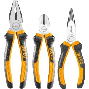 Ingco 3-Pieces Plier Set - HKPS08318