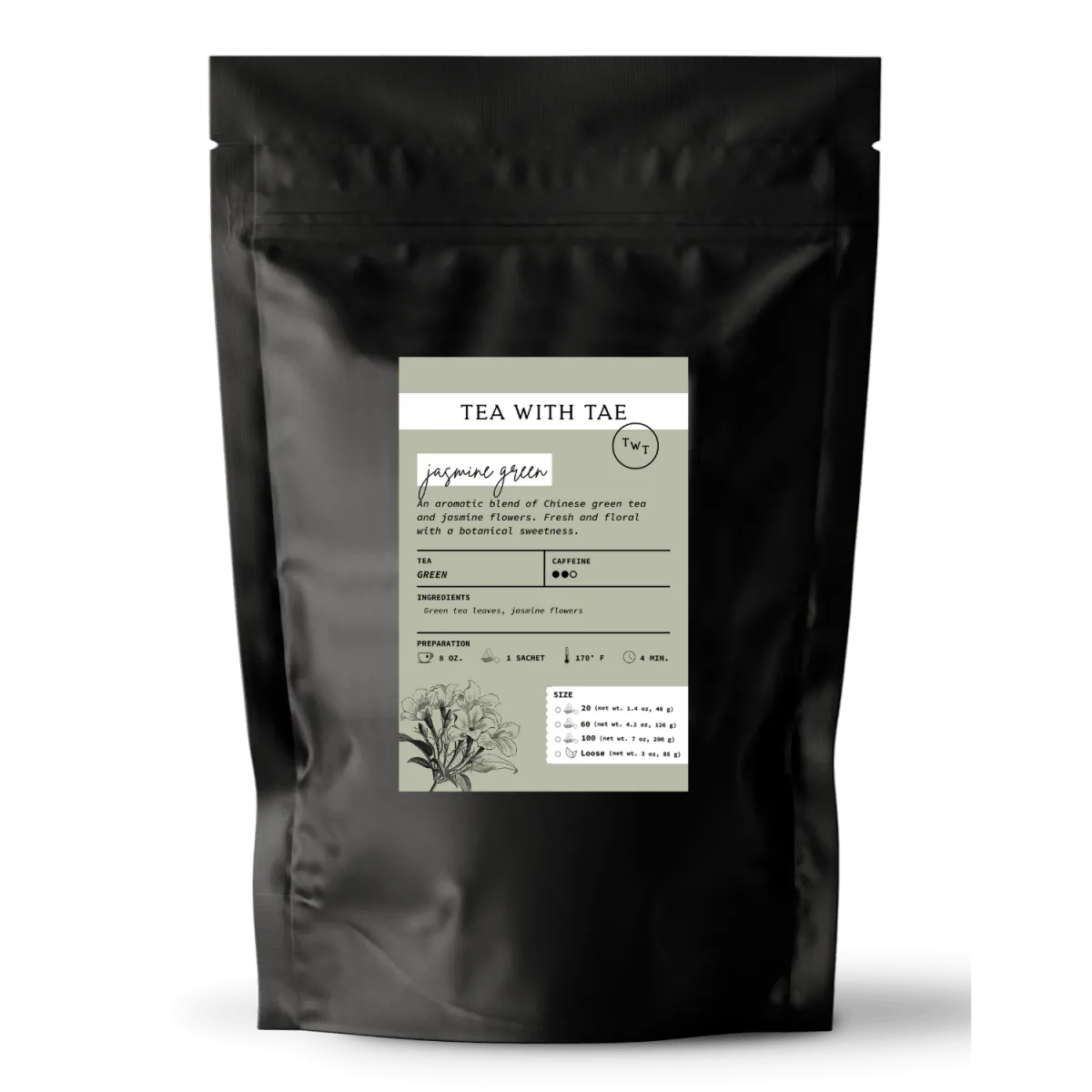 Jasmine Green Tea Pouch