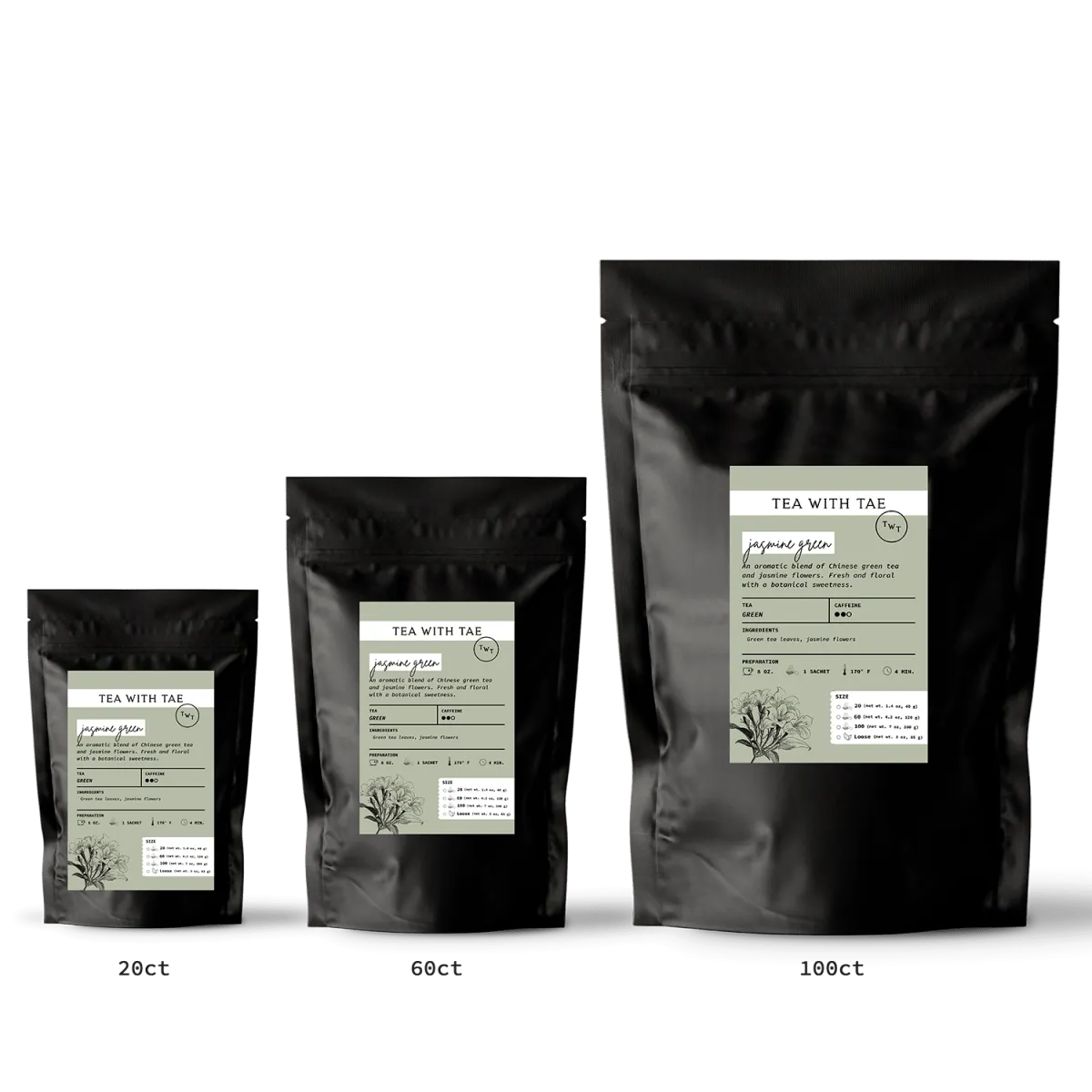 Jasmine Green Tea Pouch