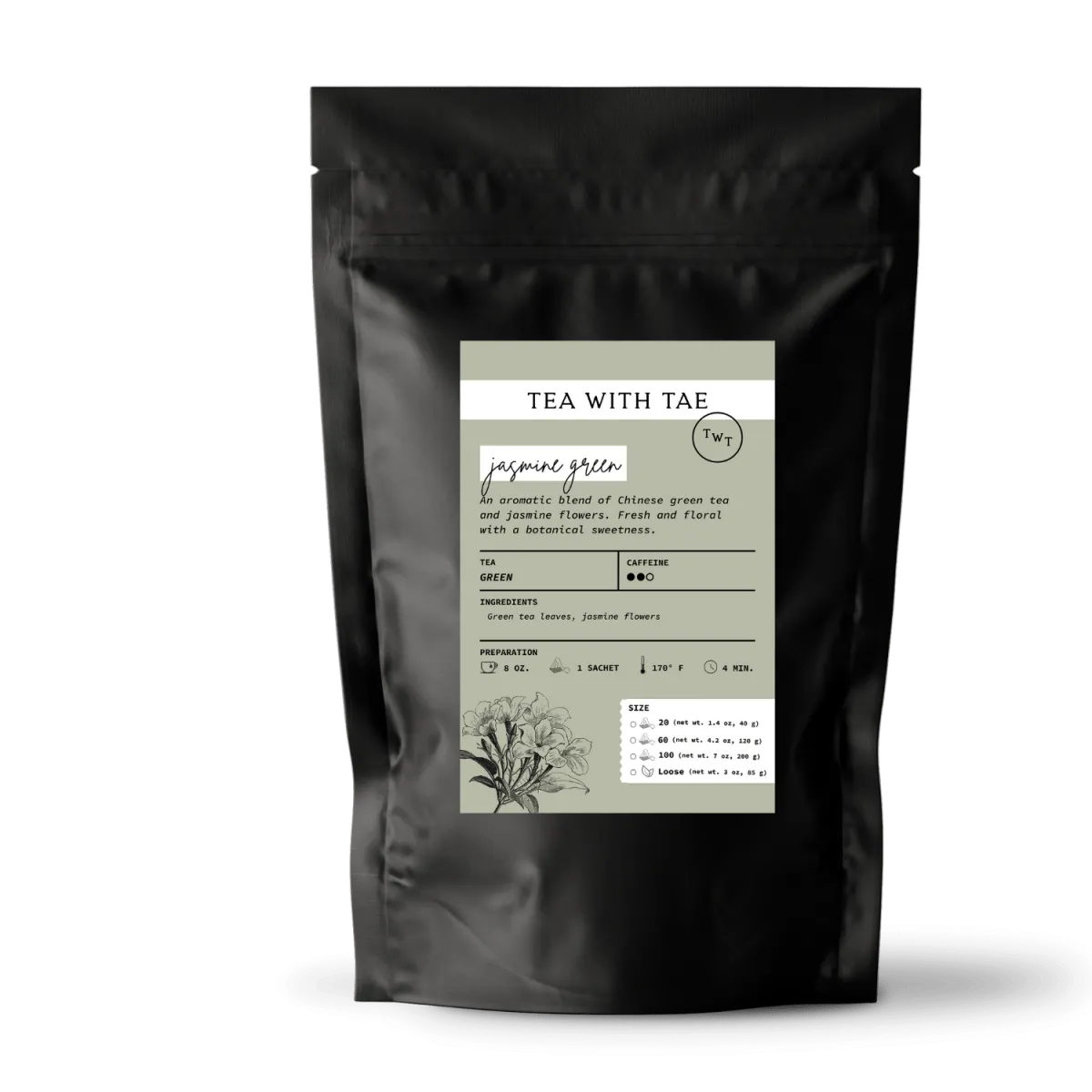 Jasmine Green Tea Pouch