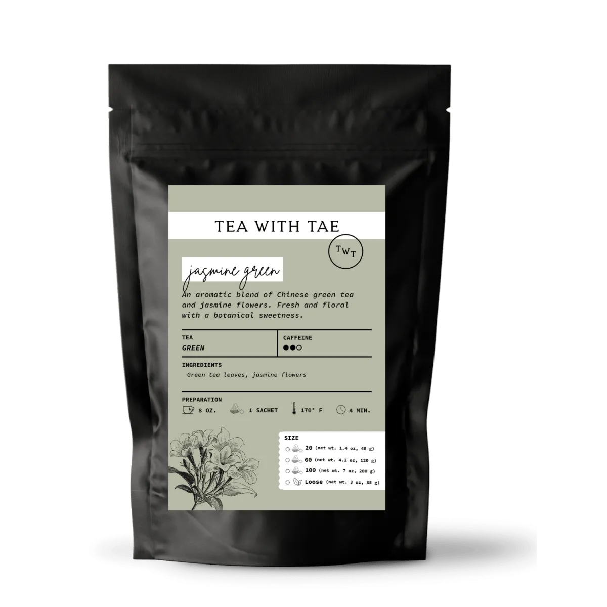 Jasmine Green Tea Pouch