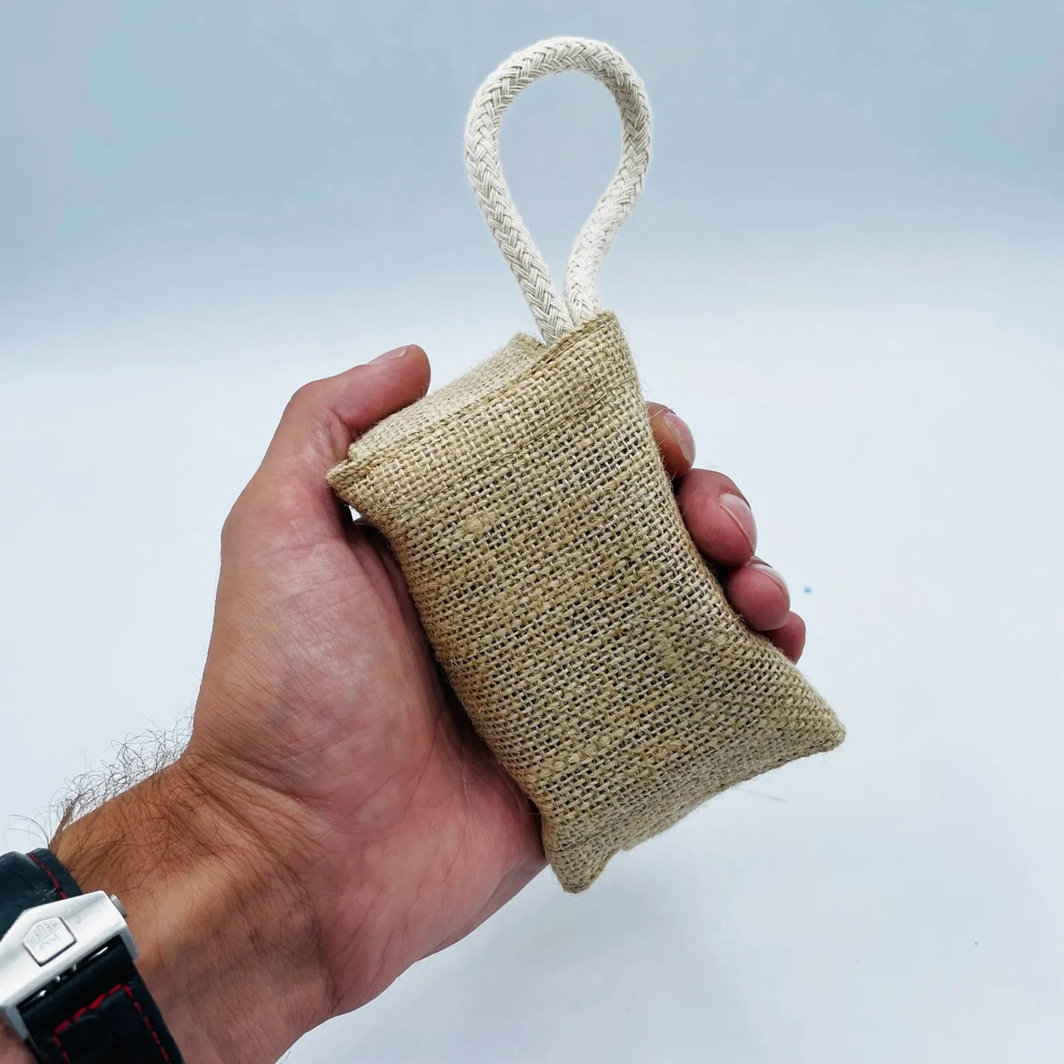 Jute Exfoliating Scrub Soap Pouch