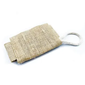 Jute Exfoliating Scrub Soap Pouch